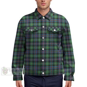 Farquharson Ancient Tartan Unisex Lapel Cotton Jacket