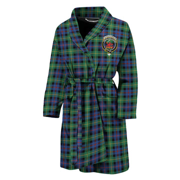 Farquharson Ancient Tartan Bathrobe with Family Crest