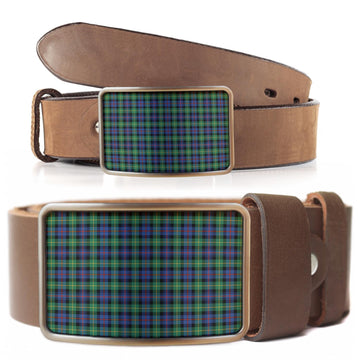 Farquharson Ancient Tartan Belt Buckles