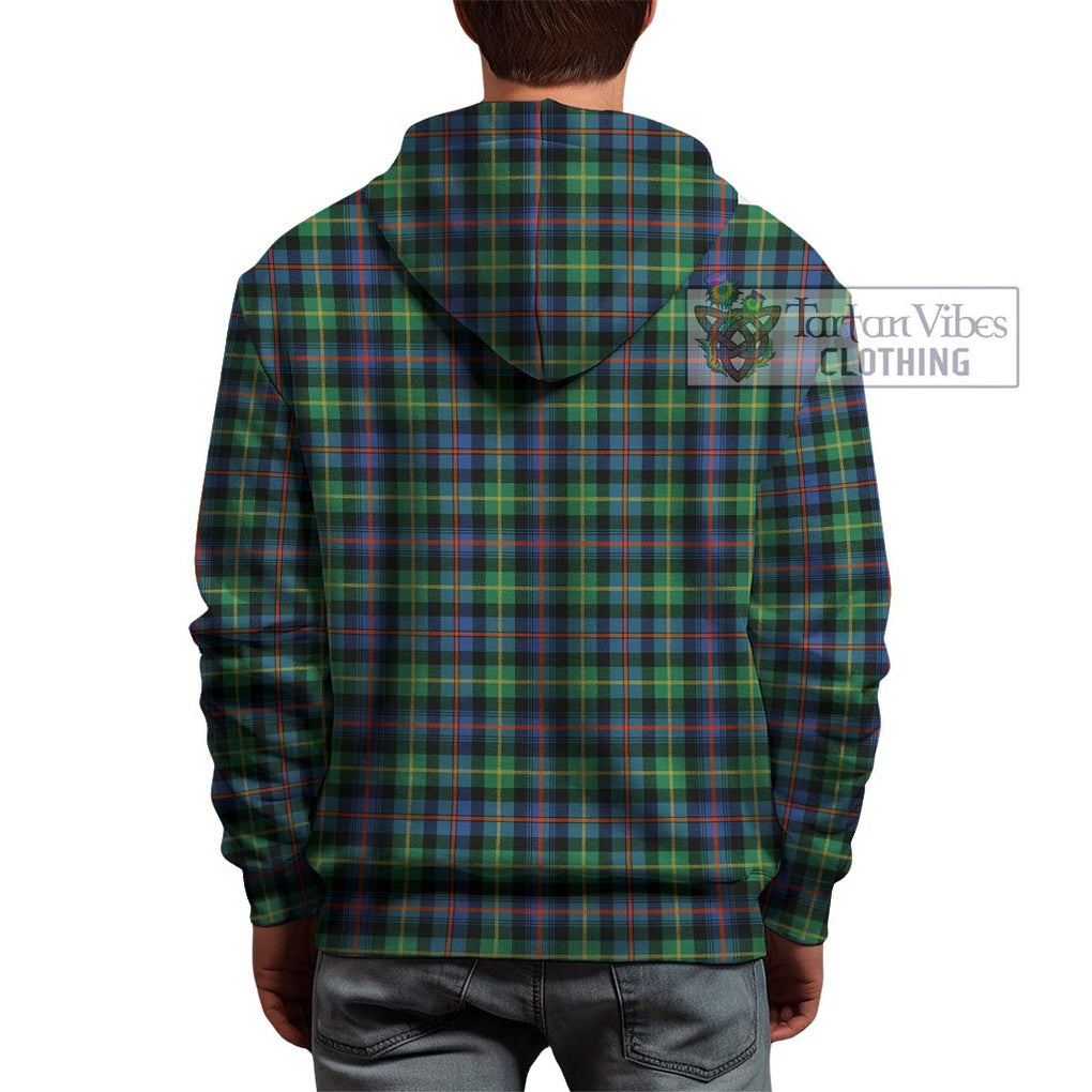 Farquharson Ancient Tartan Hoodie with Family Crest DNA In Me Style - Tartanvibesclothing Shop