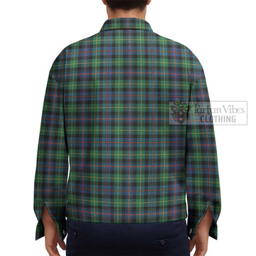 Farquharson Ancient Tartan Unisex Lapel Cotton Jacket