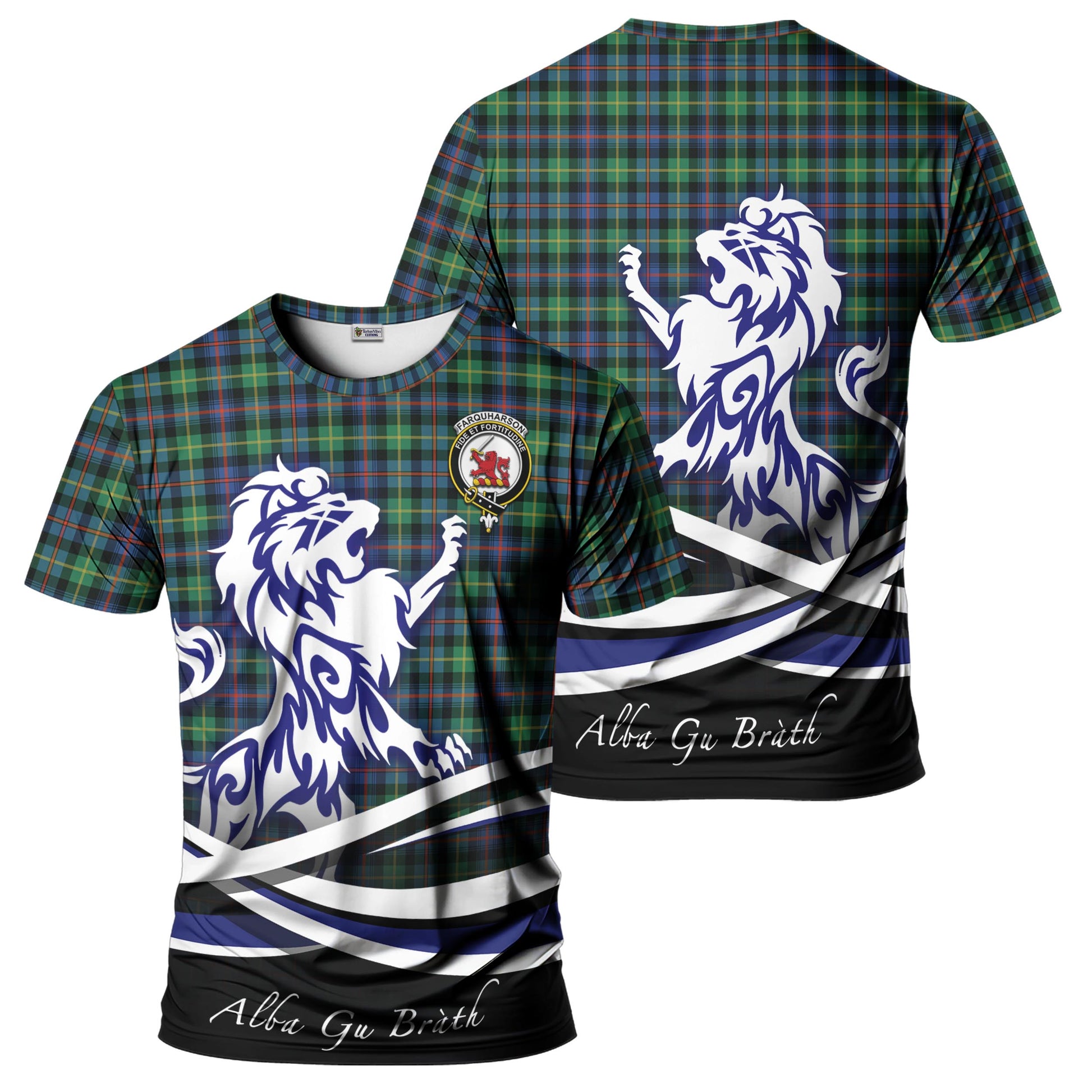 farquharson-ancient-tartan-t-shirt-with-alba-gu-brath-regal-lion-emblem