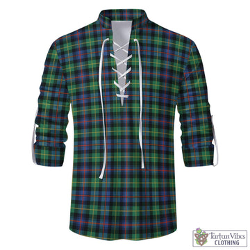 Farquharson Ancient Tartan Men's Scottish Traditional Jacobite Ghillie Kilt Shirt