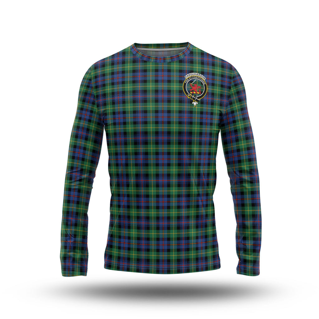 farquharson-ancient-tartan-long-sleeve-t-shirt-with-family-crest