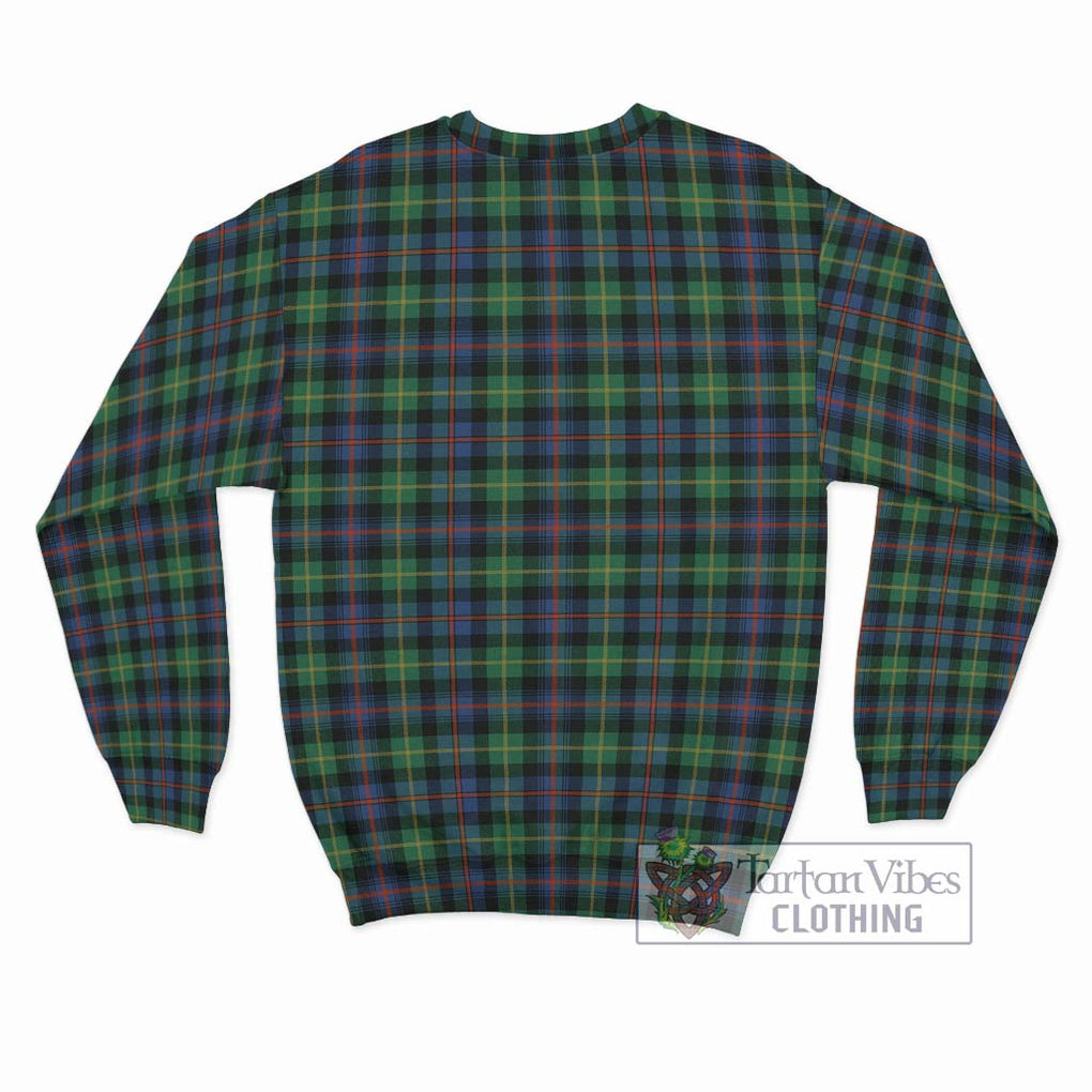 Farquharson Ancient Tartan Sweatshirt with Family Crest DNA In Me Style - Tartanvibesclothing Shop