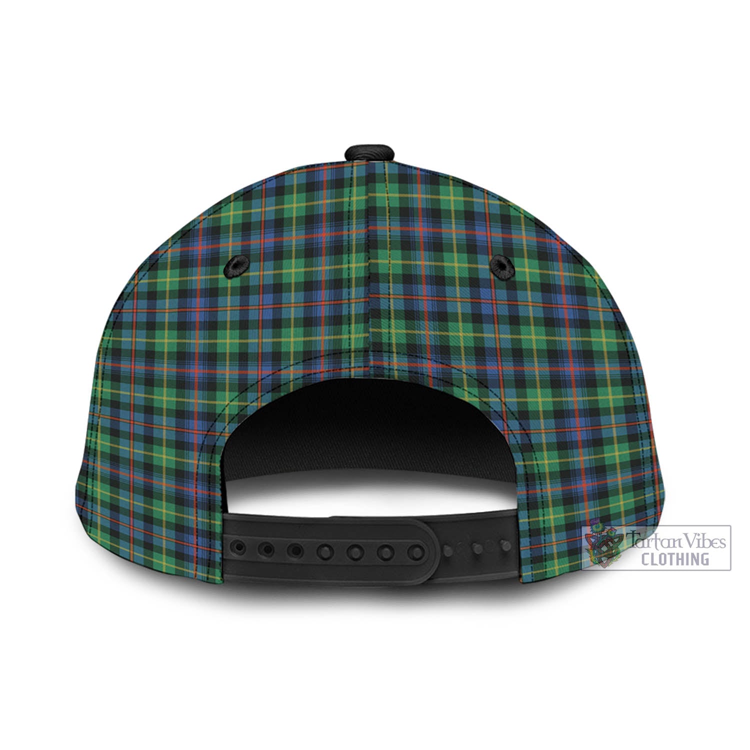 Tartan Vibes Clothing Farquharson Ancient Tartan Classic Cap with Family Crest In Me Style