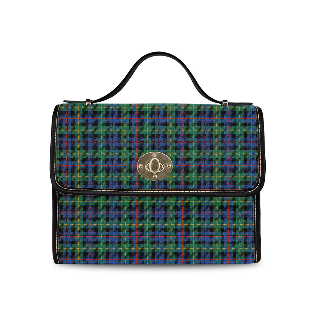 farquharson-ancient-tartan-leather-strap-waterproof-canvas-bag