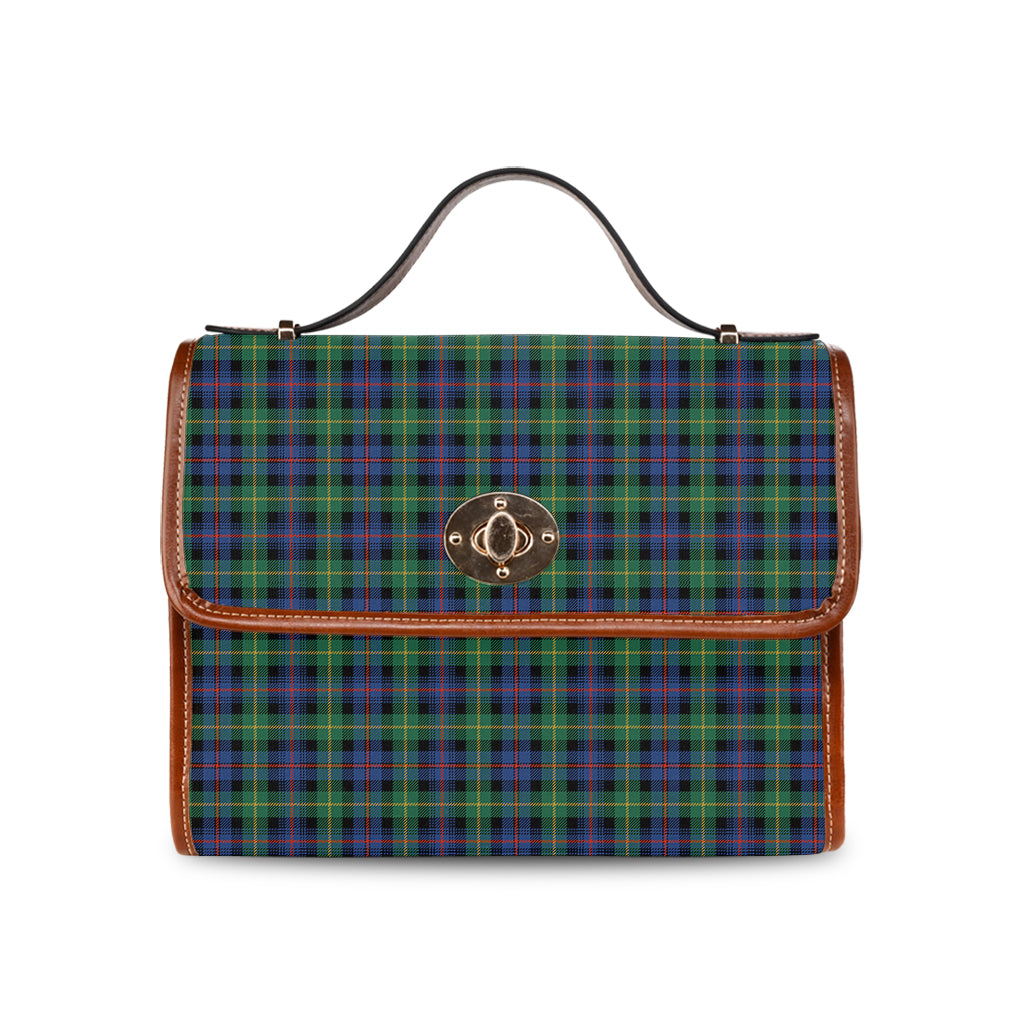 farquharson-ancient-tartan-leather-strap-waterproof-canvas-bag