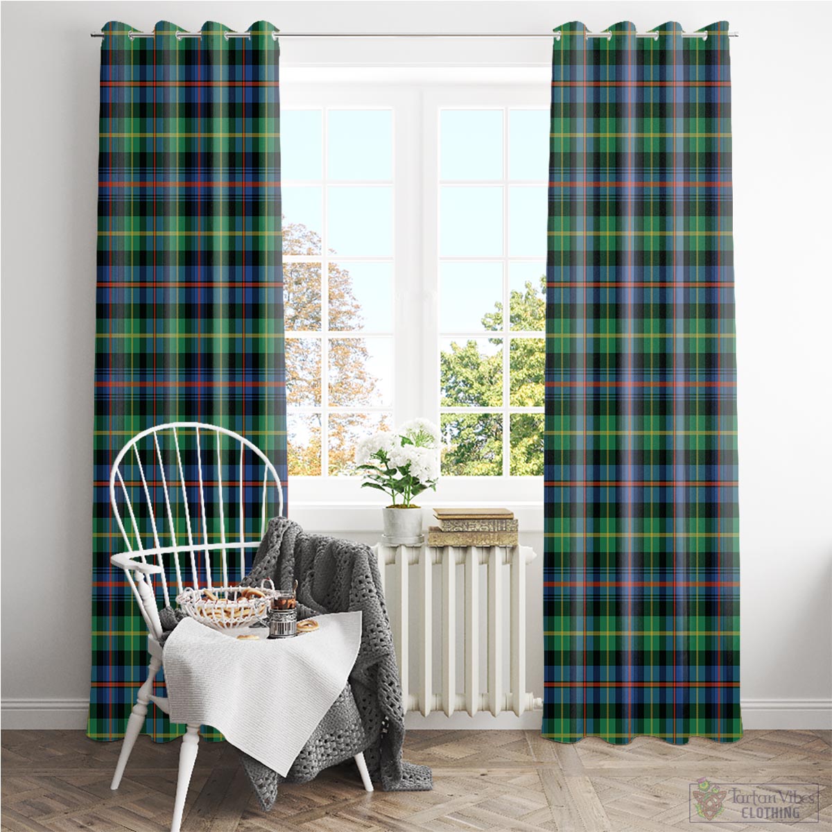 Farquharson Ancient Tartan Window Curtain