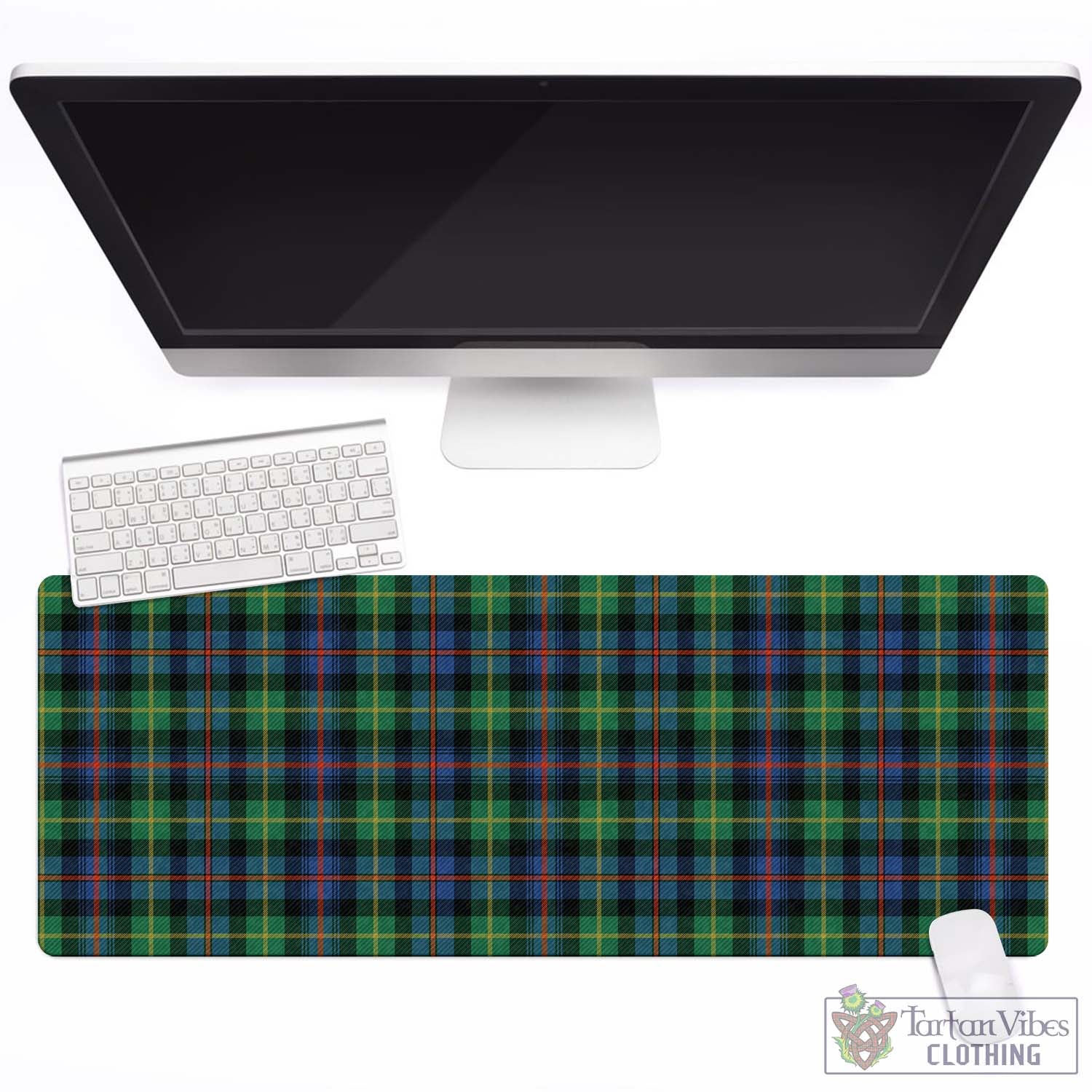 Tartan Vibes Clothing Farquharson Ancient Tartan Mouse Pad