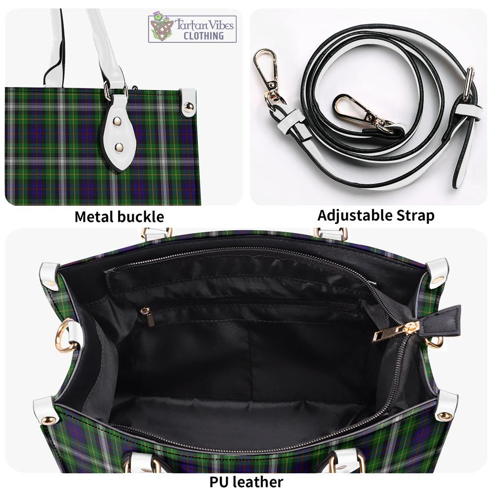 Tartan Vibes Clothing Farquharson Dress Tartan Luxury Leather Handbags