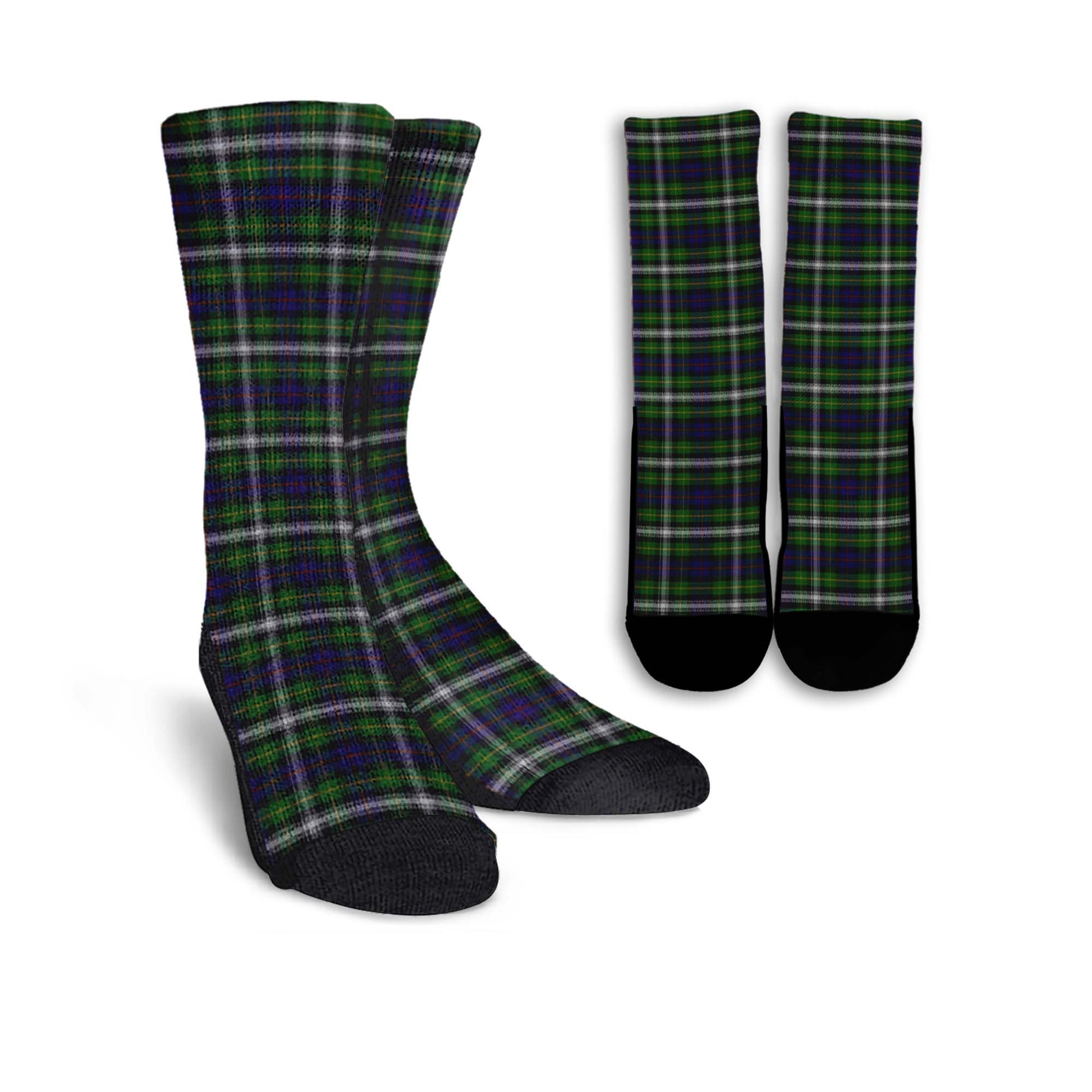 Farquharson Dress Tartan Crew Socks - Tartanvibesclothing