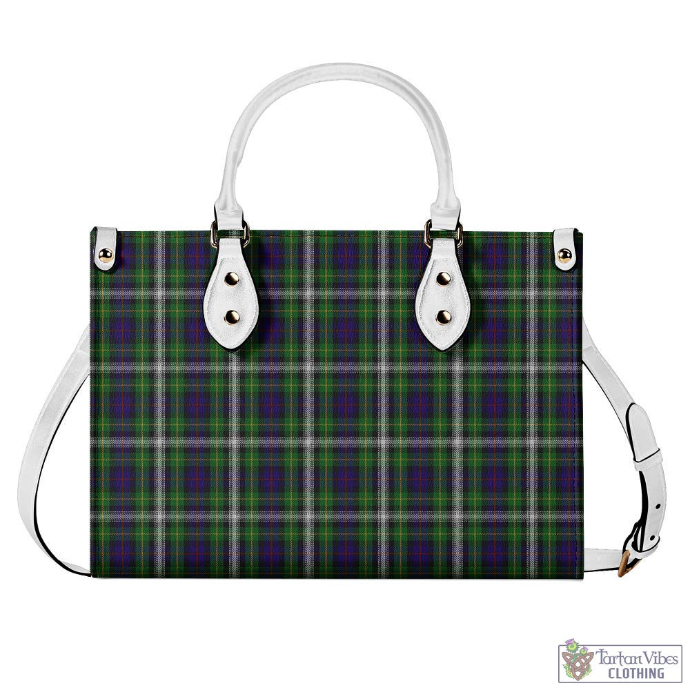 Tartan Vibes Clothing Farquharson Dress Tartan Luxury Leather Handbags