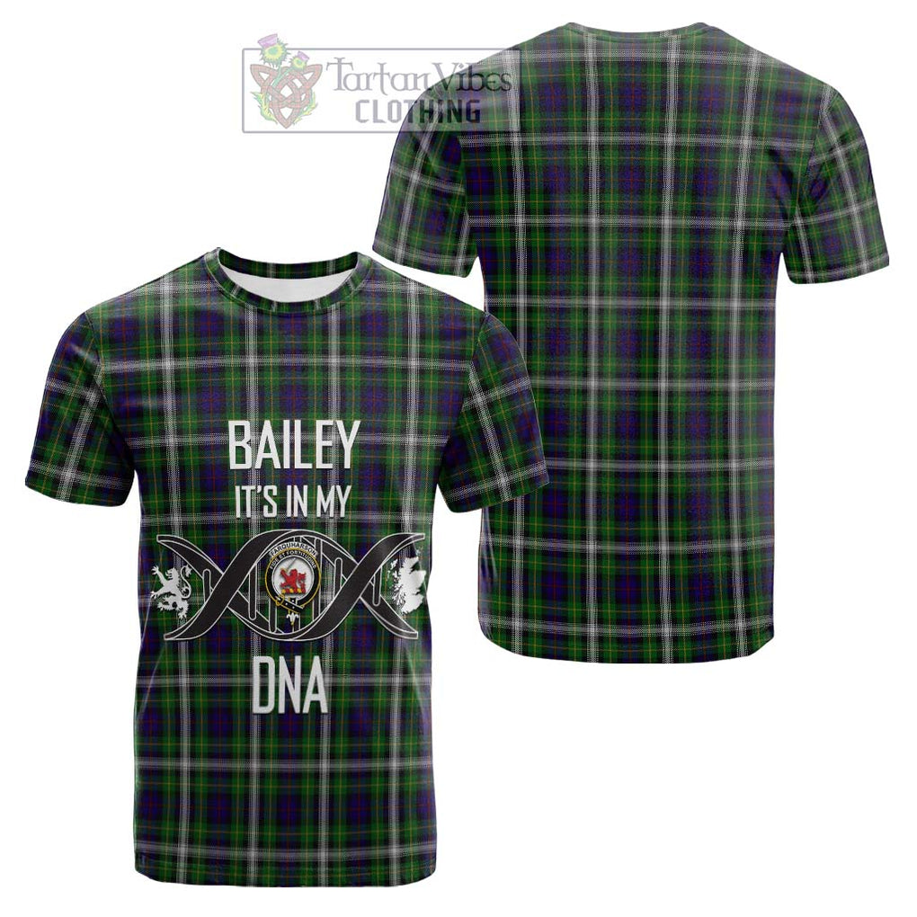 Tartan Vibes Clothing Farquharson Dress Tartan Cotton T-shirt with Family Crest DNA In Me Style