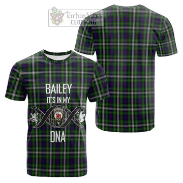 Farquharson Dress Tartan Cotton T-shirt with Family Crest DNA In Me Style