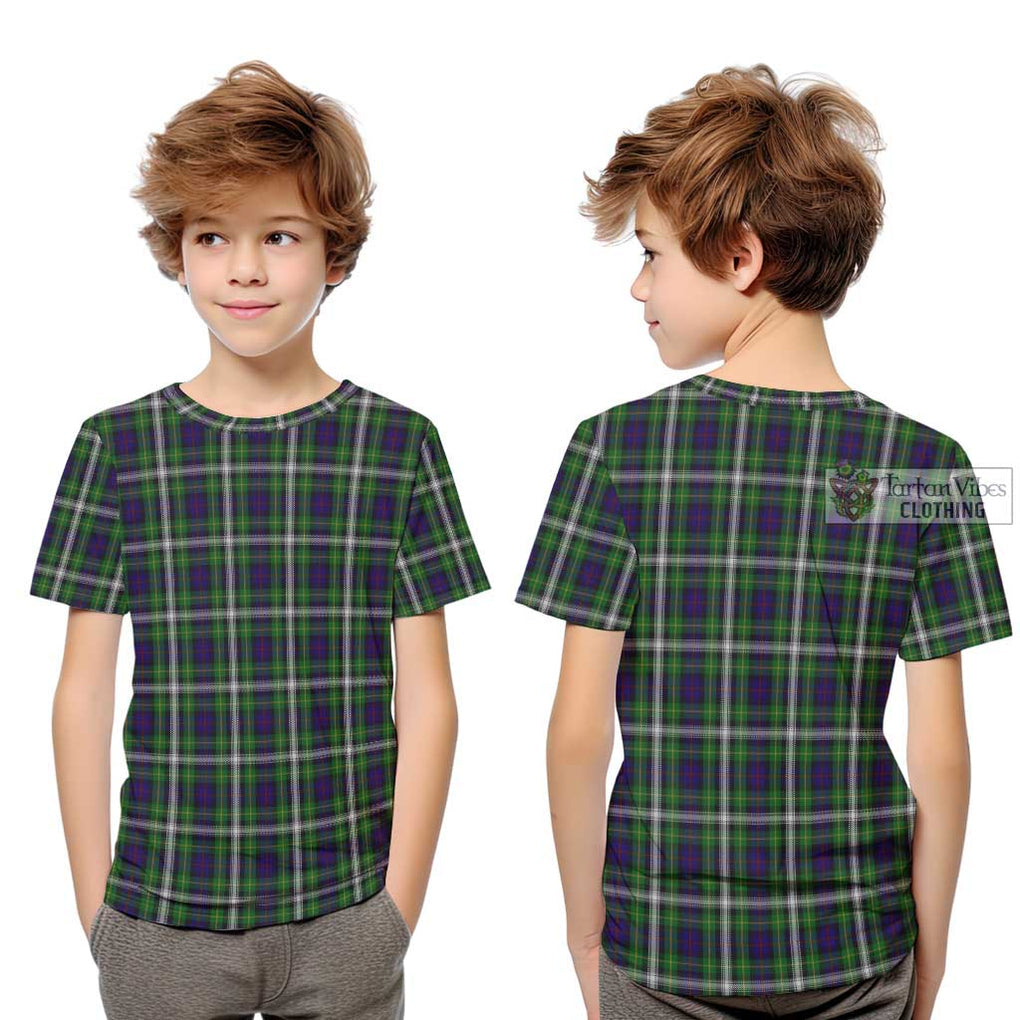 Farquharson Dress Tartan Kid T-Shirt - Tartanvibesclothing Shop