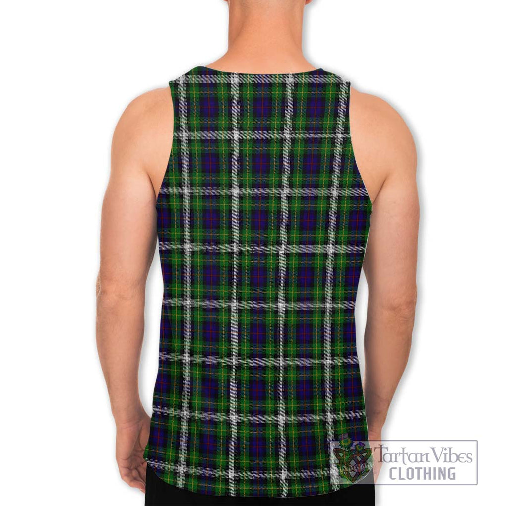 Farquharson Dress Tartan Men's Tank Top with Family Crest DNA In Me Style - Tartanvibesclothing Shop