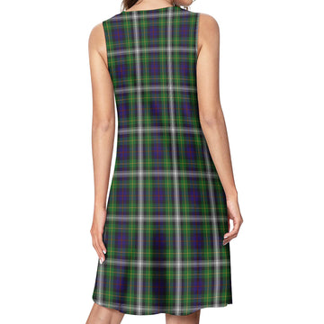 Farquharson Dress Tartan Womens Casual Dresses