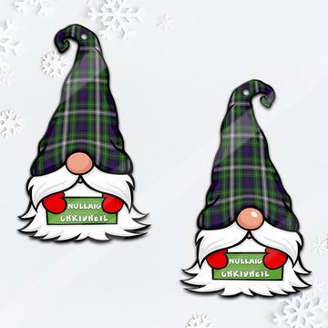 Farquharson Dress Gnome Christmas Ornament with His Tartan Christmas Hat