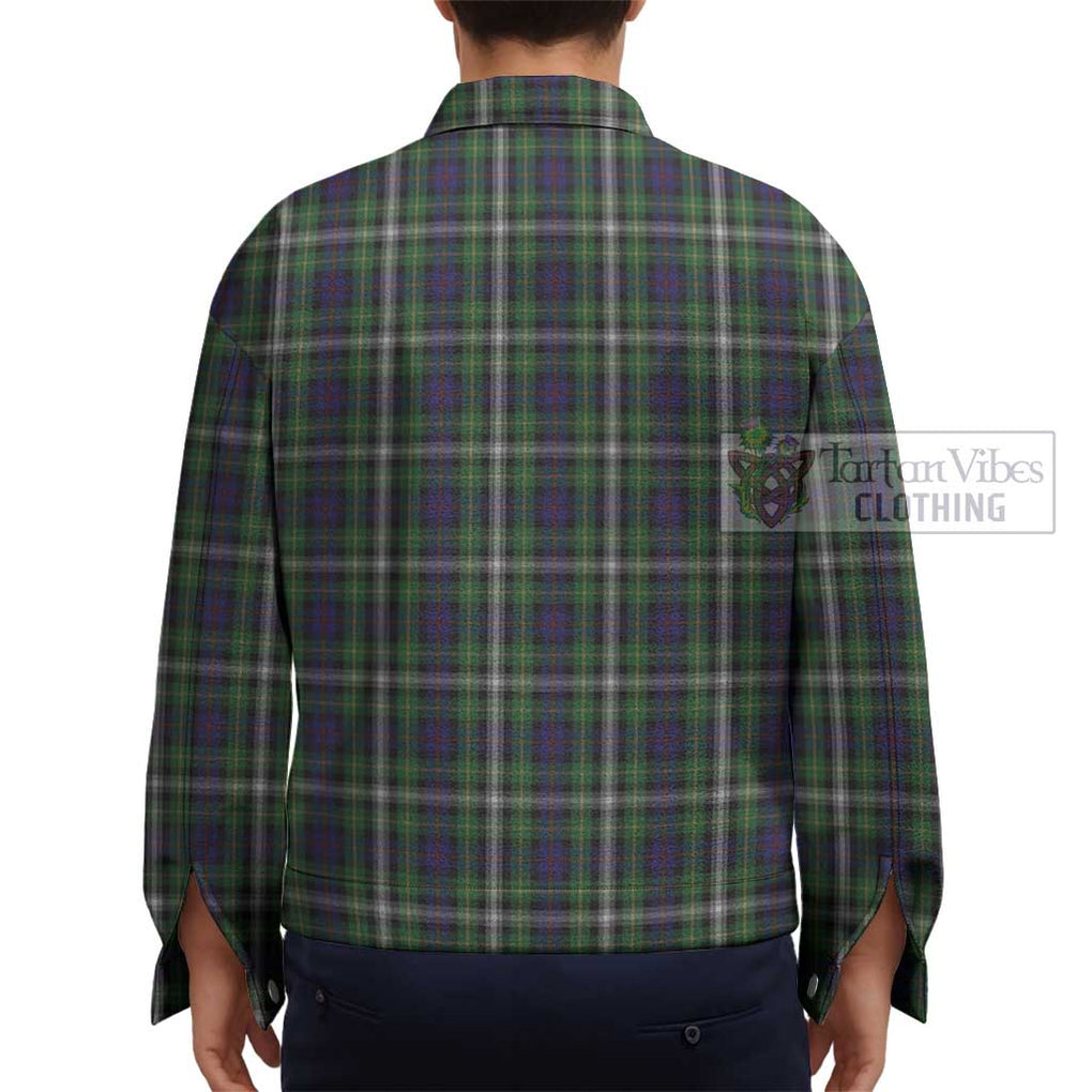 Farquharson Dress Tartan Unisex Lapel Cotton Jacket - Tartan Vibes Clothing