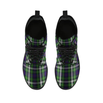 Farquharson Dress Tartan Leather Boots