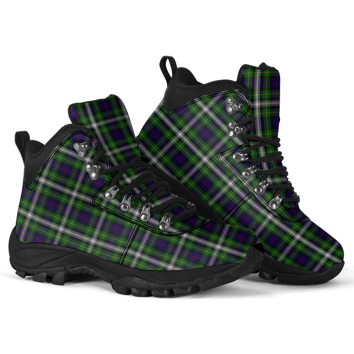 Farquharson Dress Tartan Alpine Boots - Tartanvibesclothing