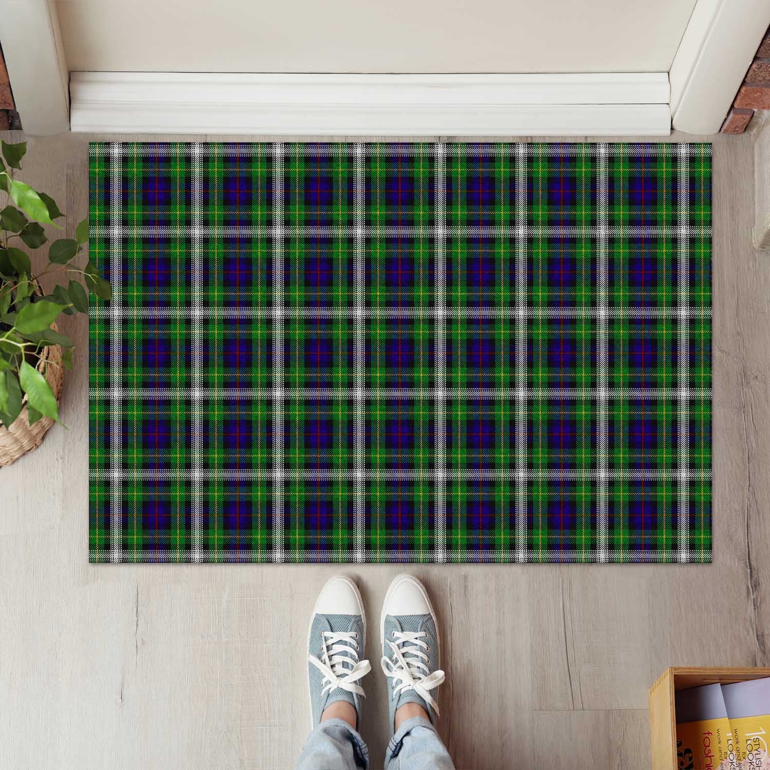 Farquharson Dress Tartan Door Mat - Tartanvibesclothing