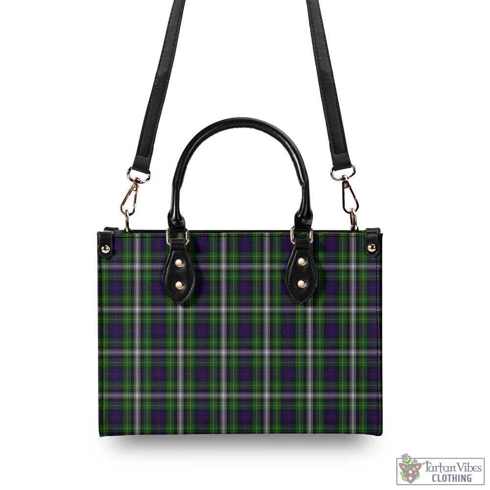 Tartan Vibes Clothing Farquharson Dress Tartan Luxury Leather Handbags