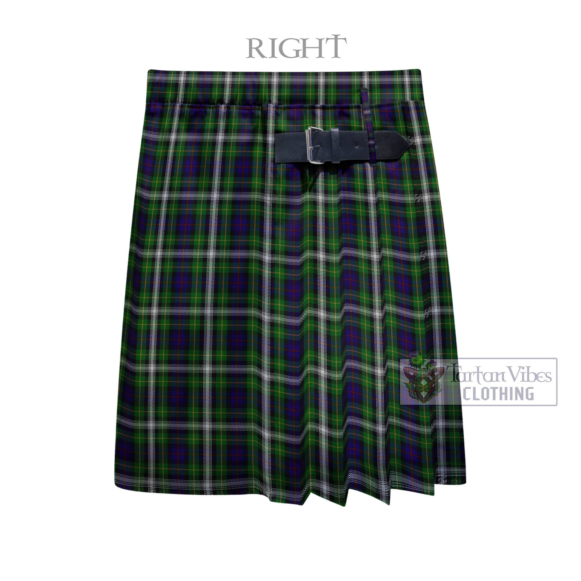 Tartan Vibes Clothing Farquharson Dress Tartan Men's Pleated Skirt - Fashion Casual Retro Scottish Style