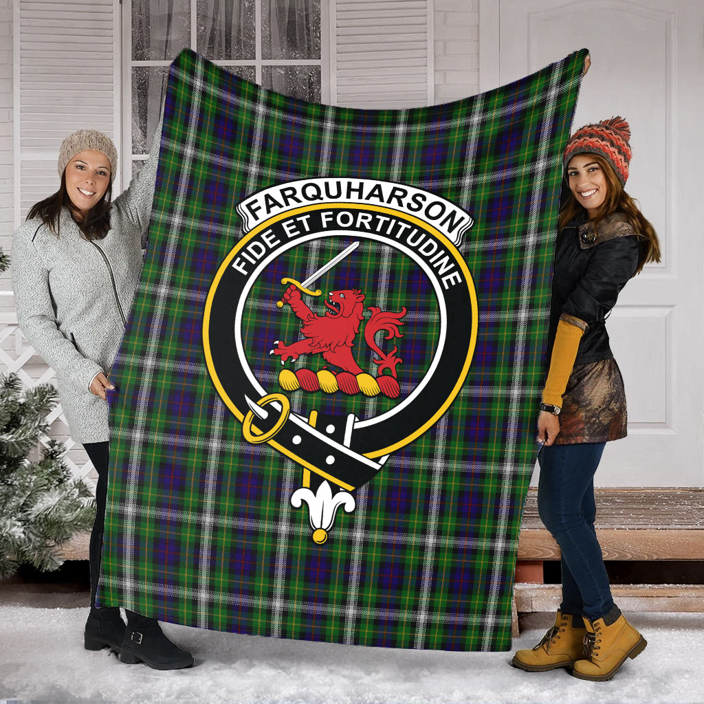 farquharson-dress-tartab-blanket-with-family-crest