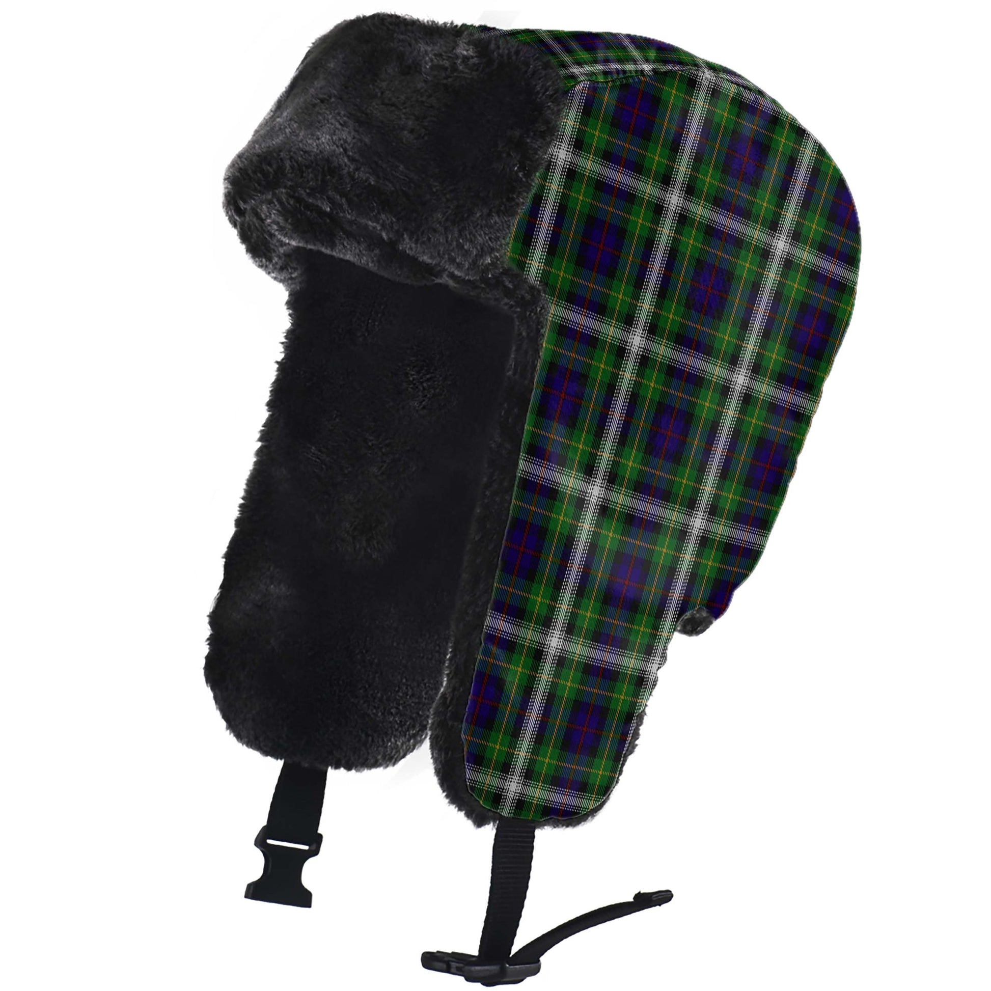 Farquharson Dress Tartan Winter Trapper Hat - Tartanvibesclothing