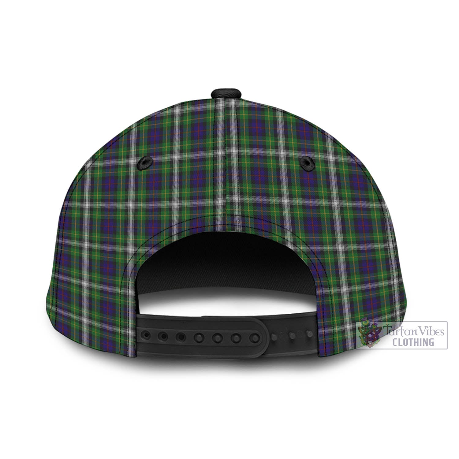 Tartan Vibes Clothing Farquharson Dress Tartan Classic Cap with Family Crest In Me Style