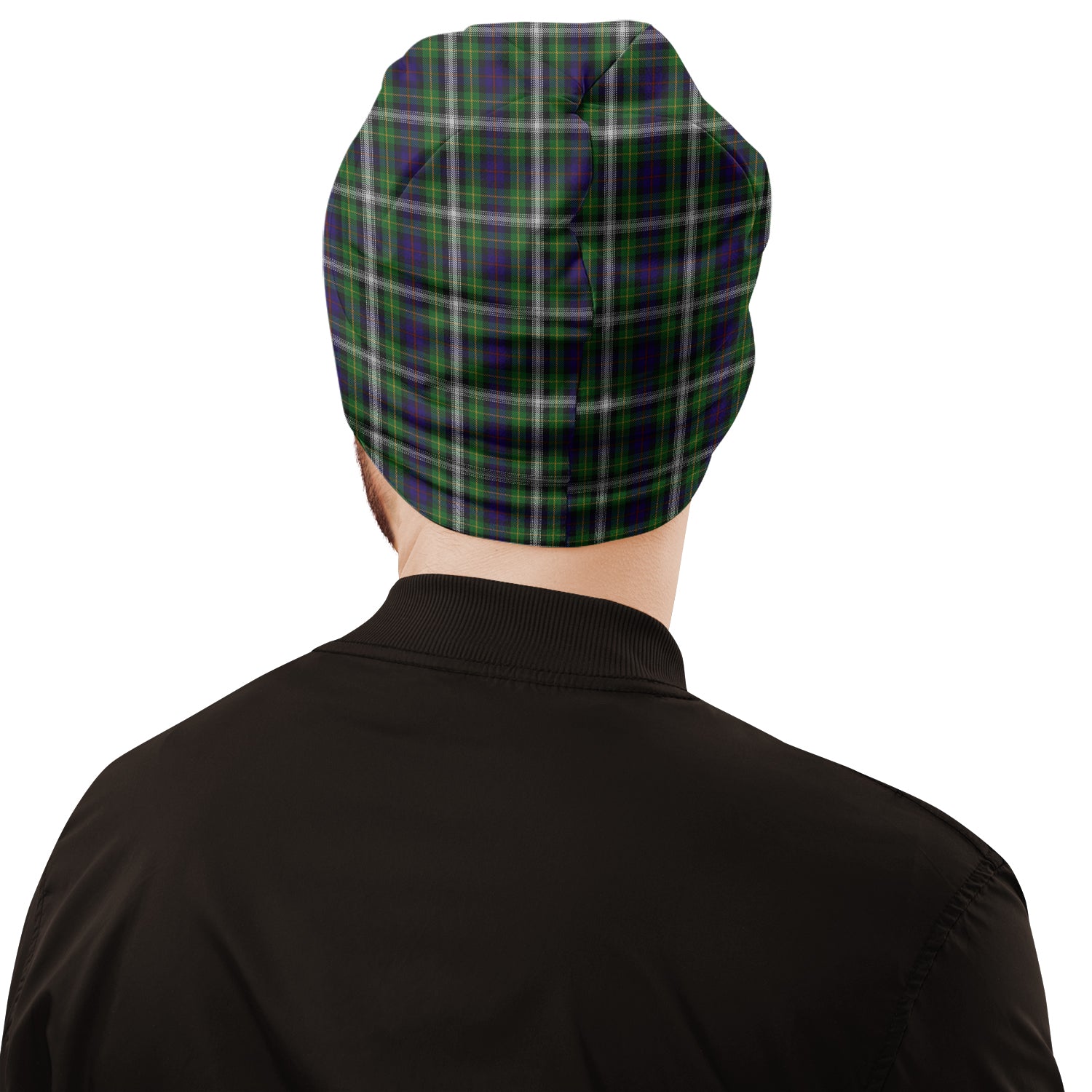 farquharson-dress-tartan-beanies-hat-with-family-crest