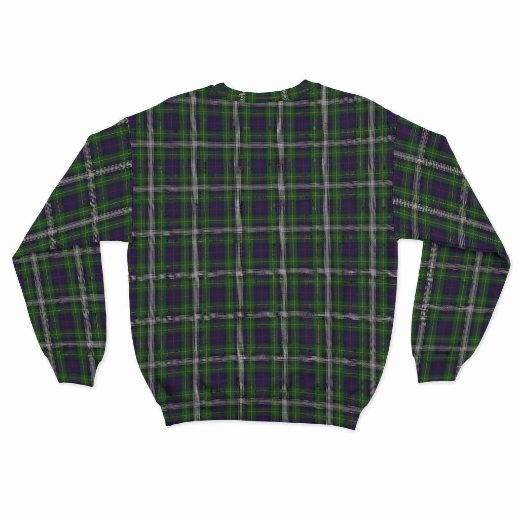 Farquharson Dress Tartan Sweatshirt with Family Crest - Tartan Vibes Clothing