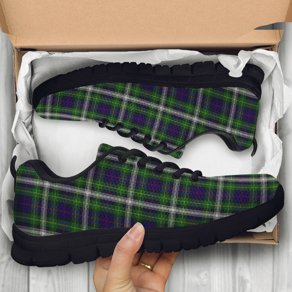 Farquharson Dress Tartan Sneakers - Tartan Vibes Clothing