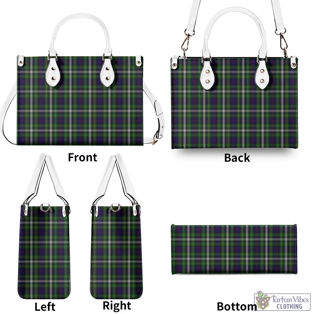 Tartan Vibes Clothing Farquharson Dress Tartan Luxury Leather Handbags