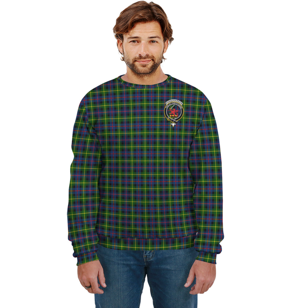 farquharson-modern-tartan-sweatshirt-with-family-crest