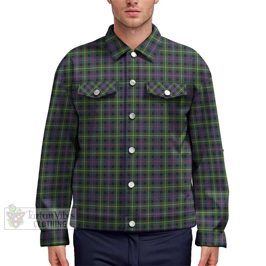 Farquharson Modern Tartan Unisex Lapel Cotton Jacket Unisex - Tartan Vibes Clothing