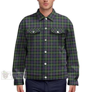 Farquharson Modern Tartan Unisex Lapel Cotton Jacket