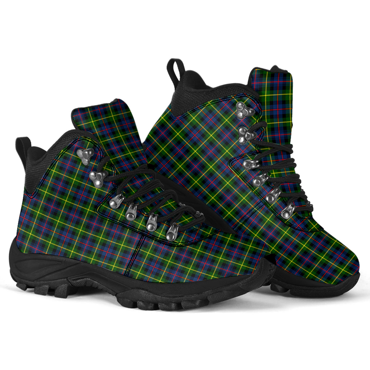 Farquharson Modern Tartan Alpine Boots - Tartanvibesclothing