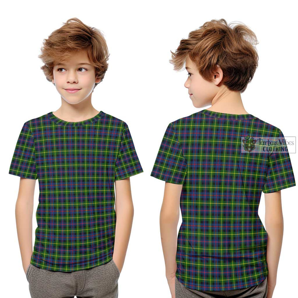 Farquharson Modern Tartan Kid T-Shirt - Tartanvibesclothing Shop