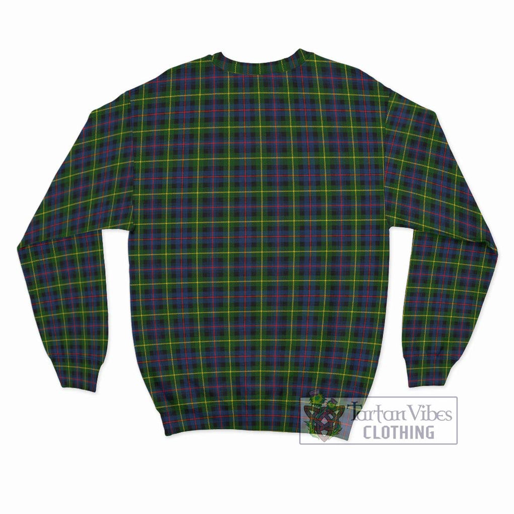 Farquharson Modern Tartan Sweatshirt with Family Crest DNA In Me Style - Tartanvibesclothing Shop