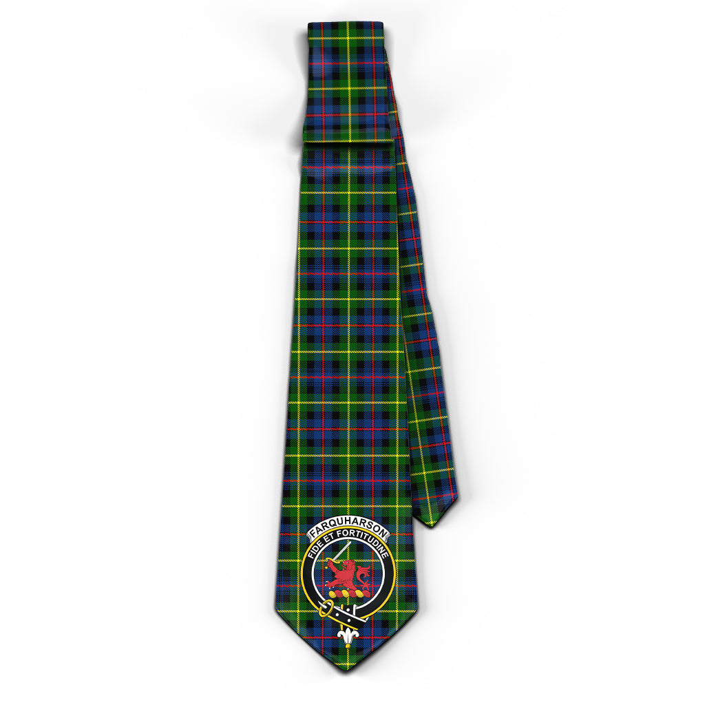 farquharson-modern-tartan-classic-necktie-with-family-crest