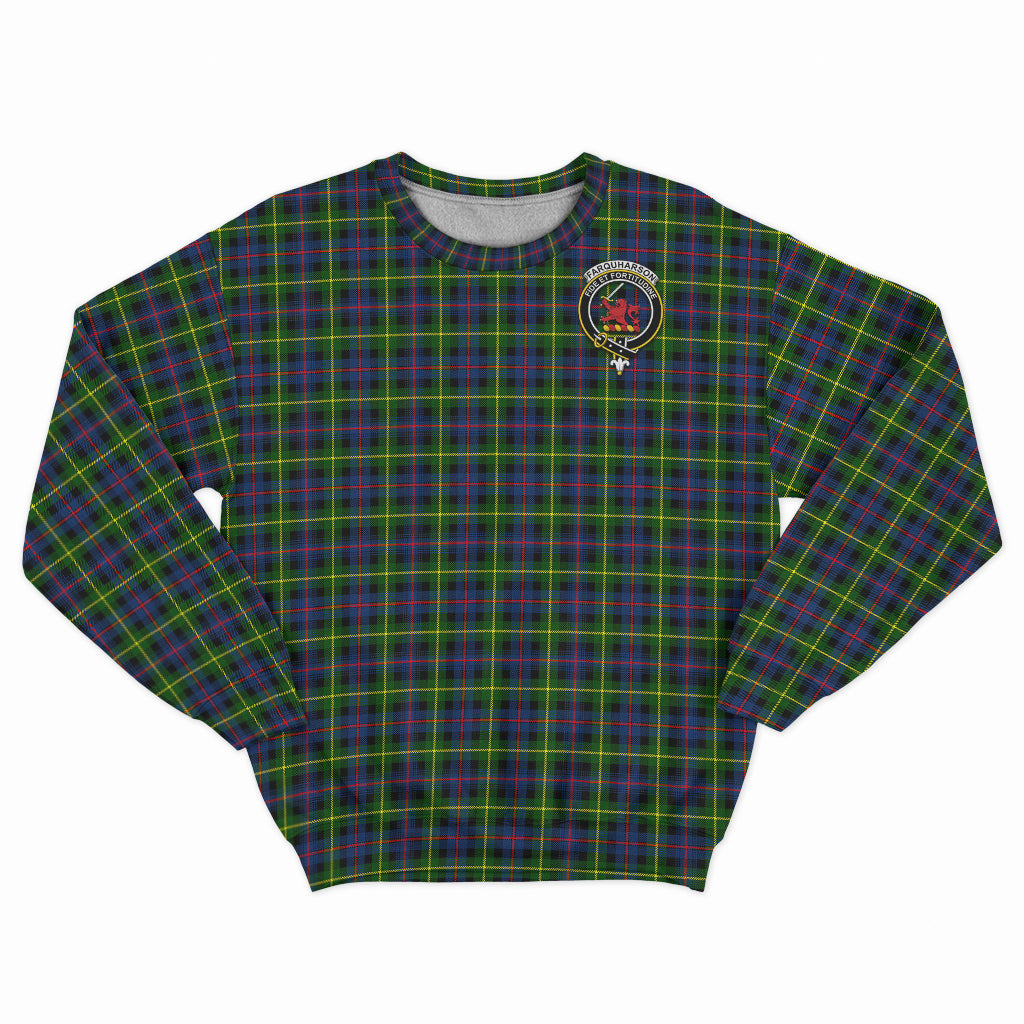 farquharson-modern-tartan-sweatshirt-with-family-crest