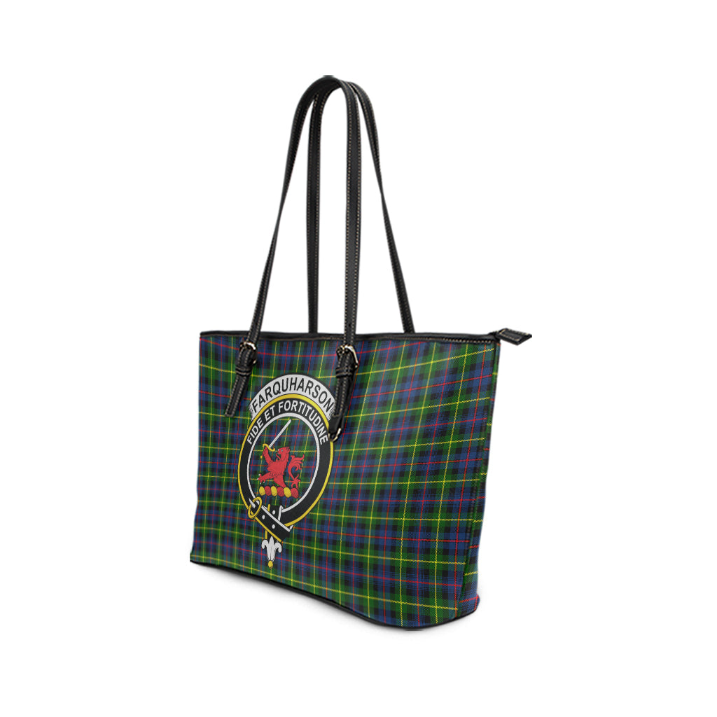 farquharson-modern-tartan-leather-tote-bag-with-family-crest