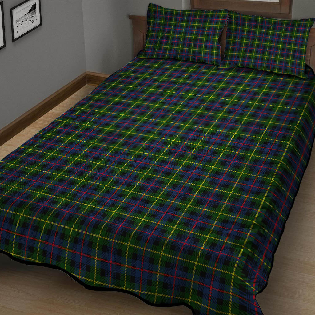 Farquharson Modern Tartan Quilt Bed Set - Tartan Vibes Clothing