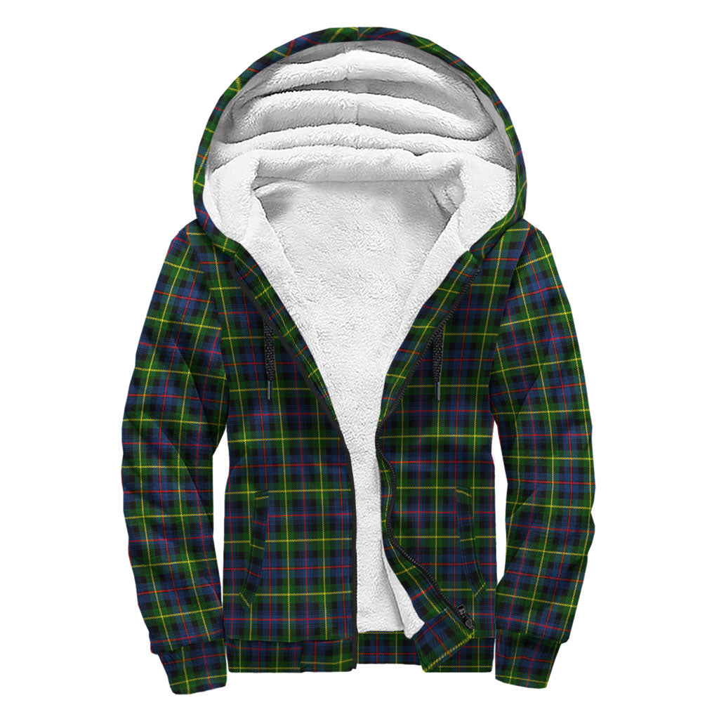 farquharson-modern-tartan-sherpa-hoodie-with-family-crest