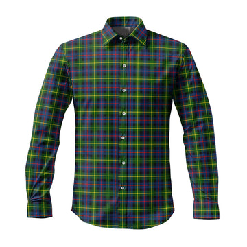 Farquharson Modern Tartan Long Sleeve Button Up Shirt