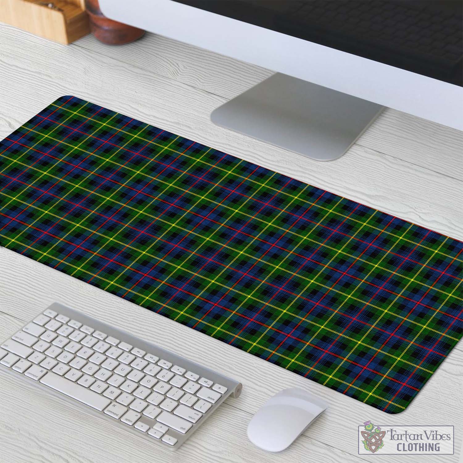 Tartan Vibes Clothing Farquharson Modern Tartan Mouse Pad