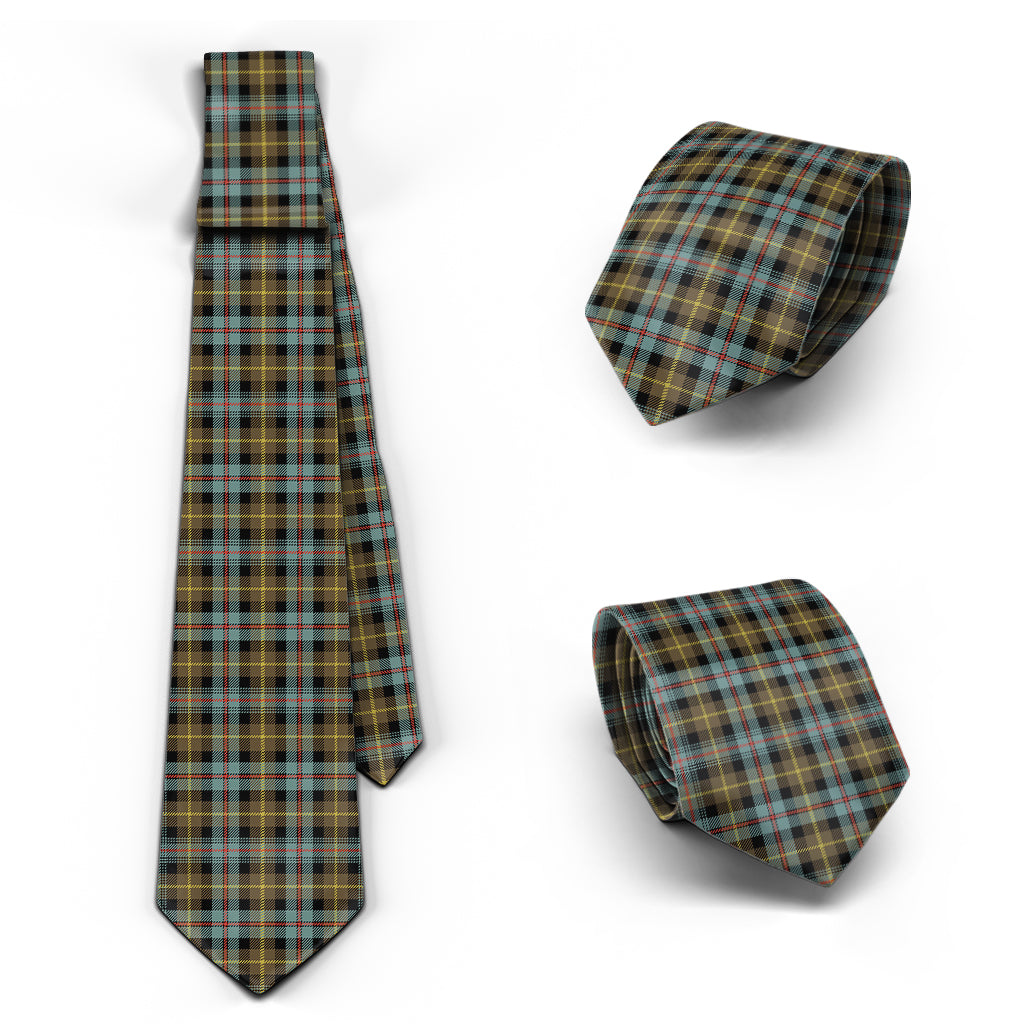 Farquharson Weathered Tartan Classic Necktie Necktie One Size - Tartan Vibes Clothing